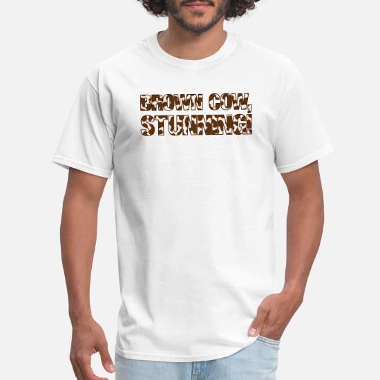 Brown Cow Stunning' Men's T-Shirt 
